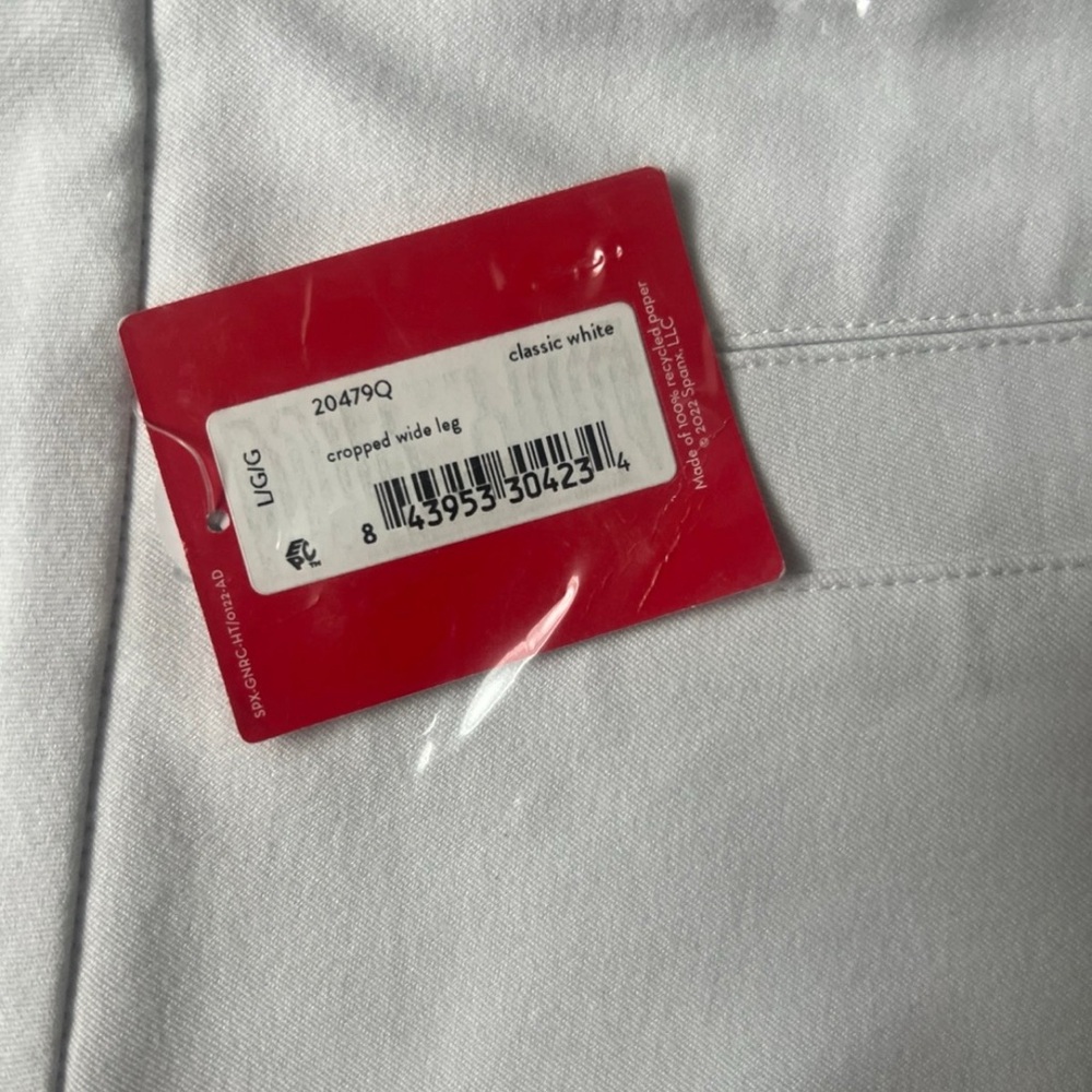 SPANX White Wide Leg Pants - Picture 6 of 8